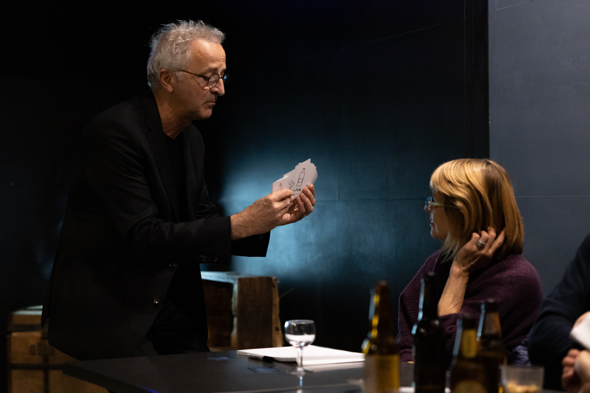 Pascal Froment fait un tour de carte.